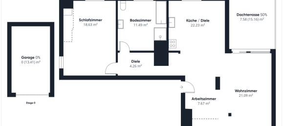 1 bedroom Apartment in Essen, Germany No. 343839 18