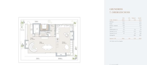 3 Schlafzimmer Penthouse in München, Germany, Nr. 193956 20