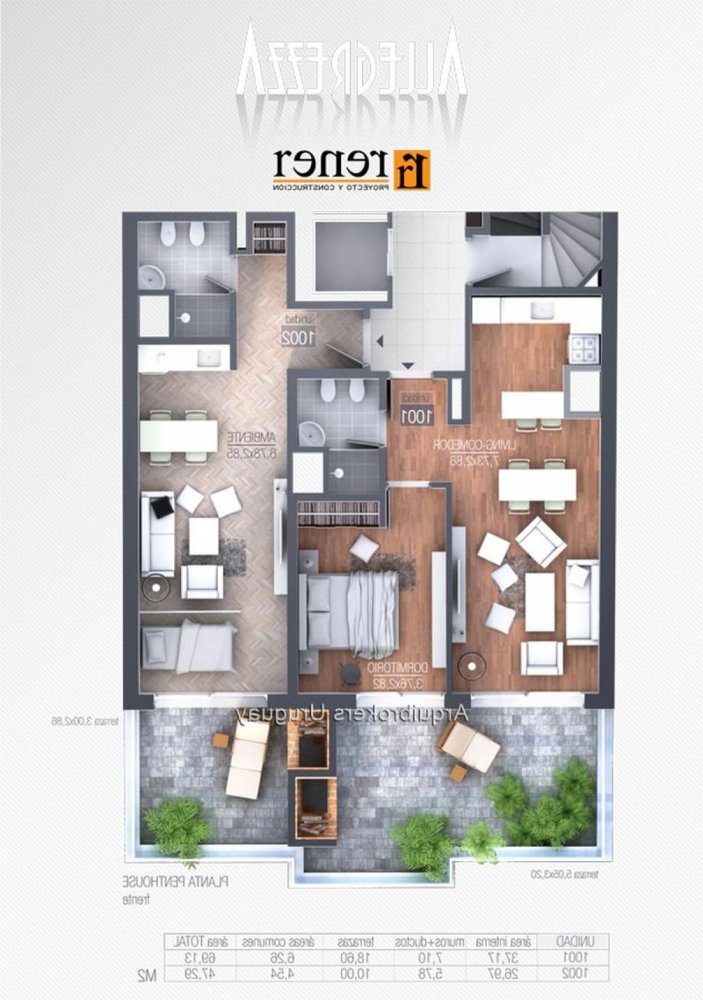 Studio in Montevideo, Uruguay, Nr. 11502