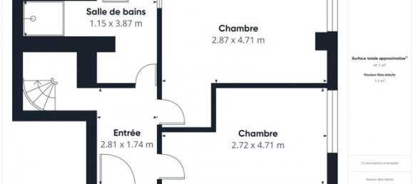 2 غرف نوم منزل ذو طابقين في Bagnolet, France رقم 356372 18