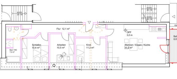 3 bedrooms Apartment in Dresden, Germany No. 67298 13