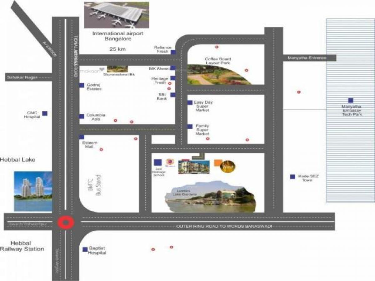 Casa de 2 dormitorios en Bangalore, India No. 5252