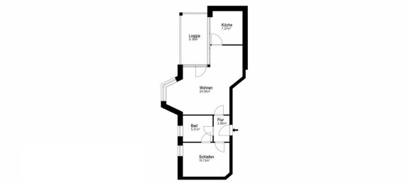 2 rooms Apartment in Wandsbek, Germany No. 316352 11