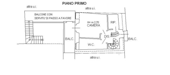 3 rooms Apartment in Briga Novarese, Italy No. 7507 15