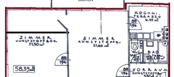 2 rooms Apartment in Stockerau, Austria No. 206663 8