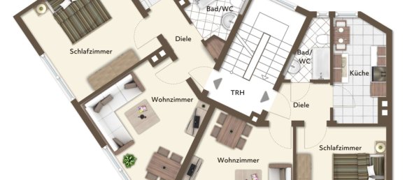 بناية في Dusseldorf, Germany 881متر مربع رقم 322823 19