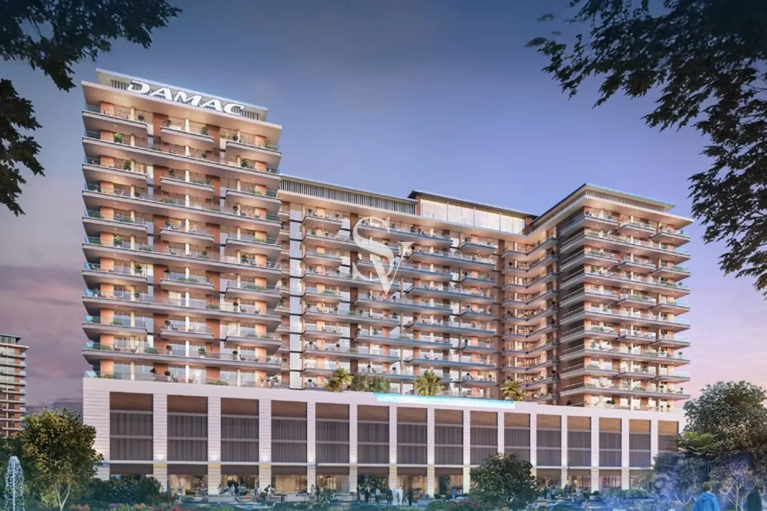 Apartamento T1 em Riverside Views - Capri 1, Dubai, UAE N.º 118570