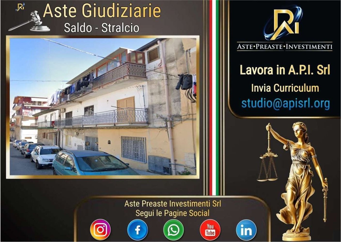 4 rooms Apartment in Catania, Italy No. 51166