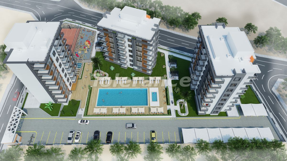 Apartamento 1+1 em Antalya, Turkey N.º 12231