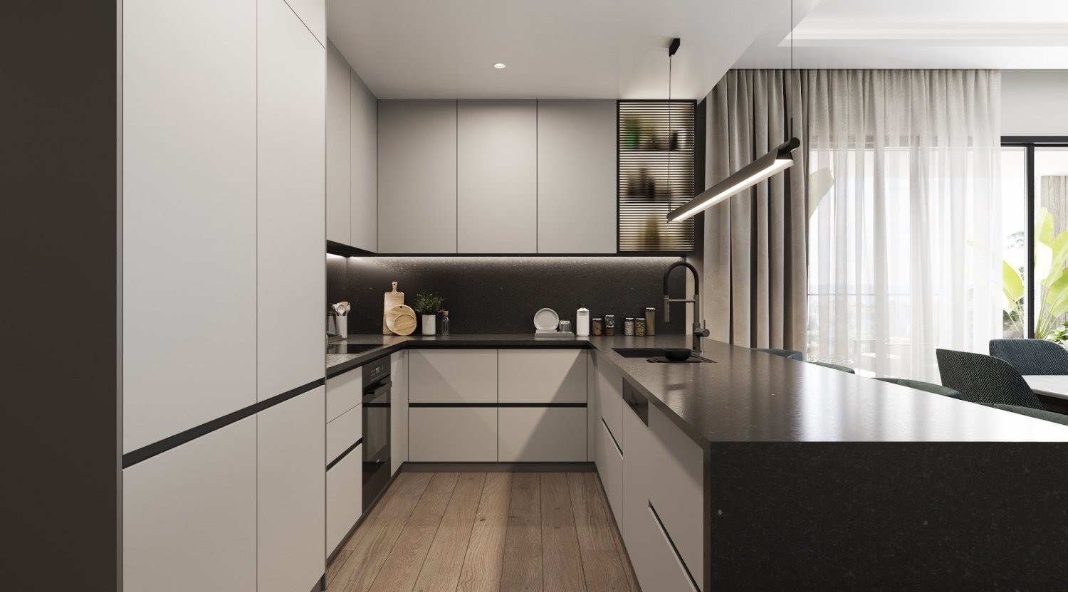 Apartamento de 2 dormitorios en Germasogeia, Cyprus No. 3505