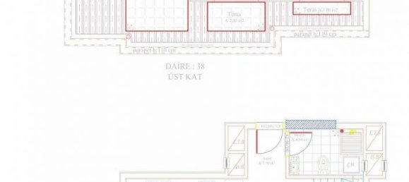 2 rooms Apartment in Avsallar, Turkey No. 29978 22