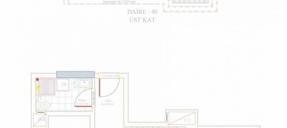 2 rooms Apartment in Avsallar, Turkey No. 29978 24