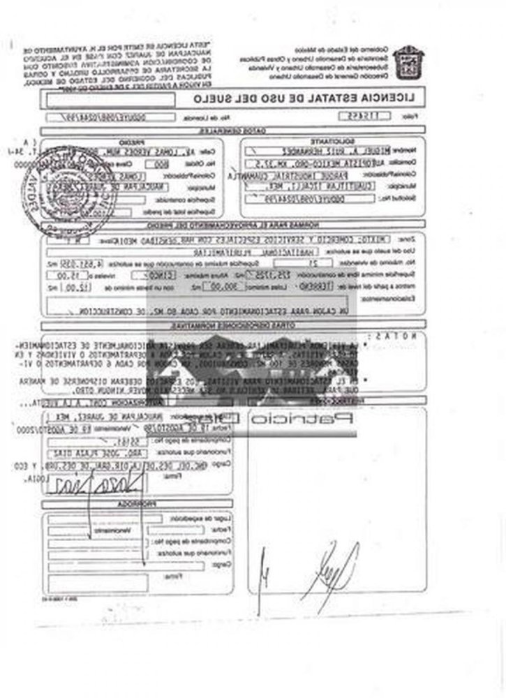  Land in Naucalpan de Juarez, Mexico No. 203103