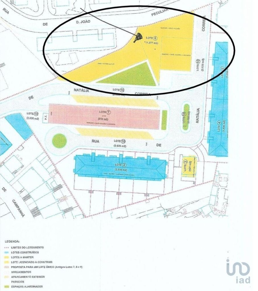 Grundstück in Porto, Portugal 1277m², Nr. 99364