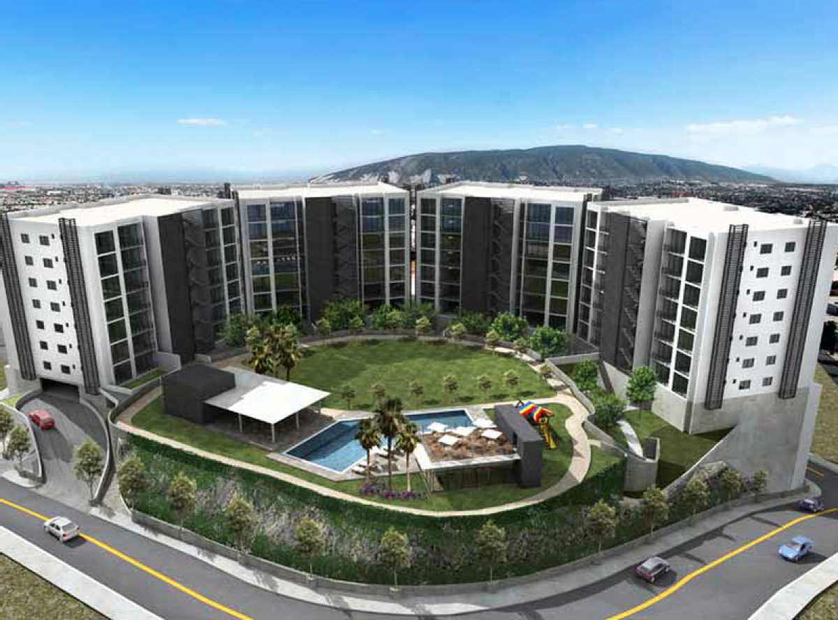 Apartamento de 2 dormitorios en Nuevo León, Mexico No. 175412