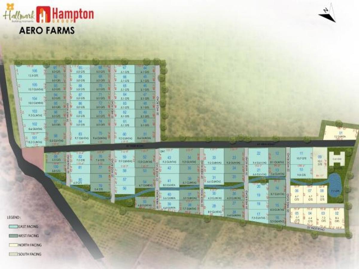  قطعة أرض في Hyderabad, India رقم 38976