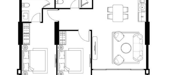 2 bedrooms Condo in Pattaya, Thailand No. 66862 4