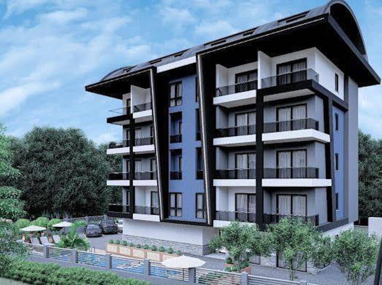 Apartment 3+1 in Alanya, Turkey No. 24607