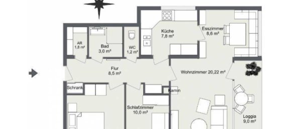 Apartamento de 2 dormitorios en Gutenstein, Austria No. 76792 23