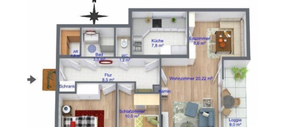 Apartamento de 2 dormitorios en Gutenstein, Austria No. 76792 22