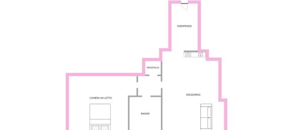 2 Schlafzimmer Wohnung in Milan, Italy, Nr. 357924 16