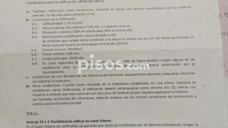 Terreno em San Bartolome, Spain N.º 169778