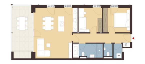 3 rooms Apartment in Wolfurt, Austria No. 156037 3