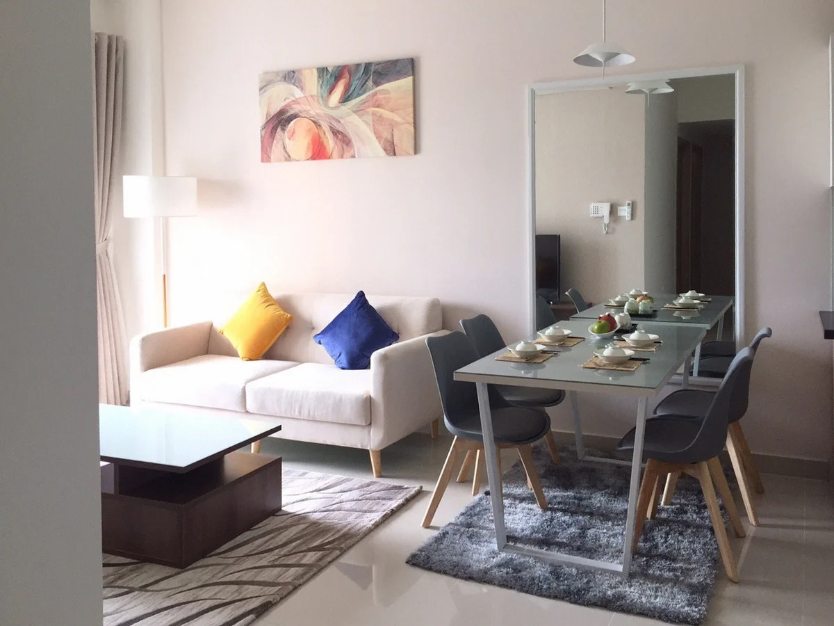 2 dormitorios apartamento en alquiler en Thu Duc, Ho Chi Minh, Vietnam № 75073