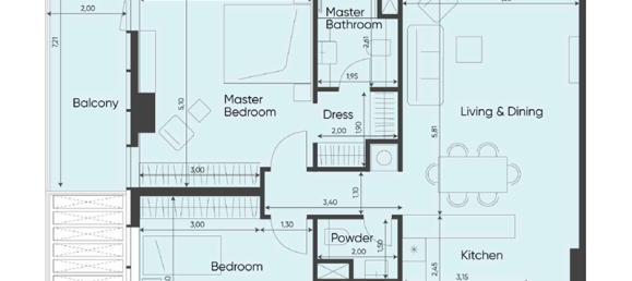 1 bedroom Apartment in Dubai, UAE No. 121538 4