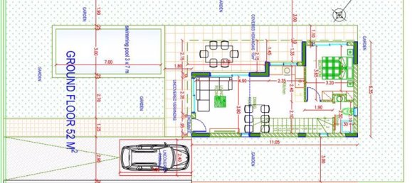 3 غرف نوم فيلا في Kouklia, Cyprus رقم 80196 22