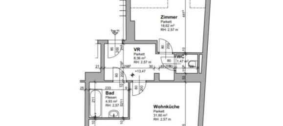2 rooms Apartment in Graz, Austria No. 4506 14