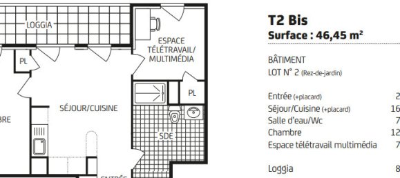 1 bedroom Apartment in Chartres, France No. 83814 4