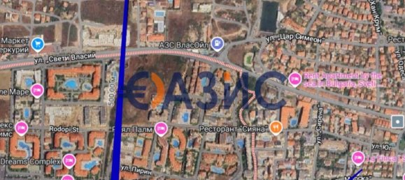 1000m² Land in Sveti Vlas, Bulgaria No. 738 2