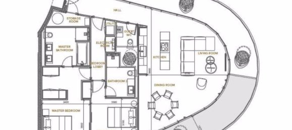 Apartamento T2 em Ayia Napa, Cyprus N.º 9578 9