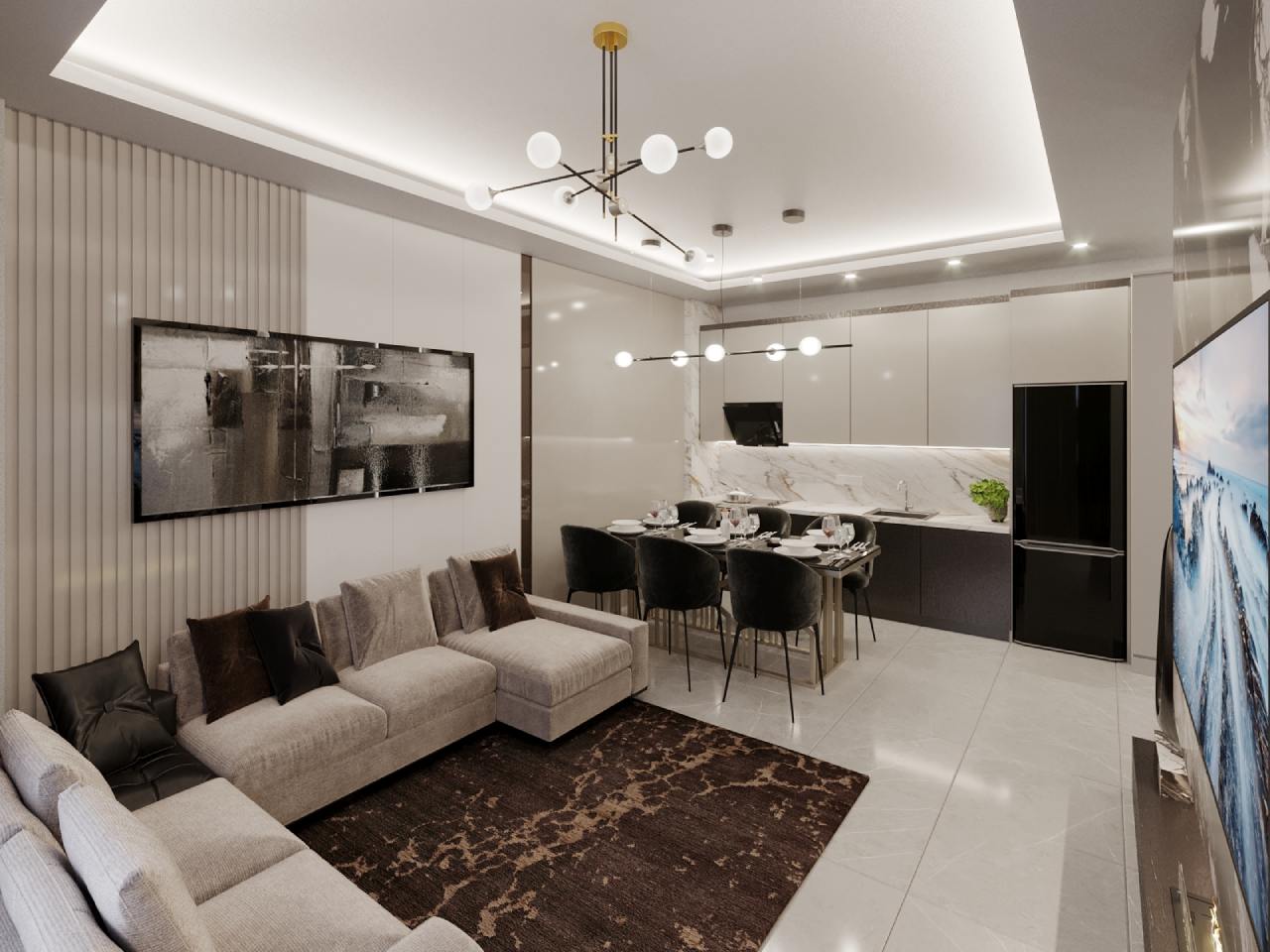 Apartamento de 2+1 en My City Alanya (Турция, Аланья), Alanya, Turkey No. 38188