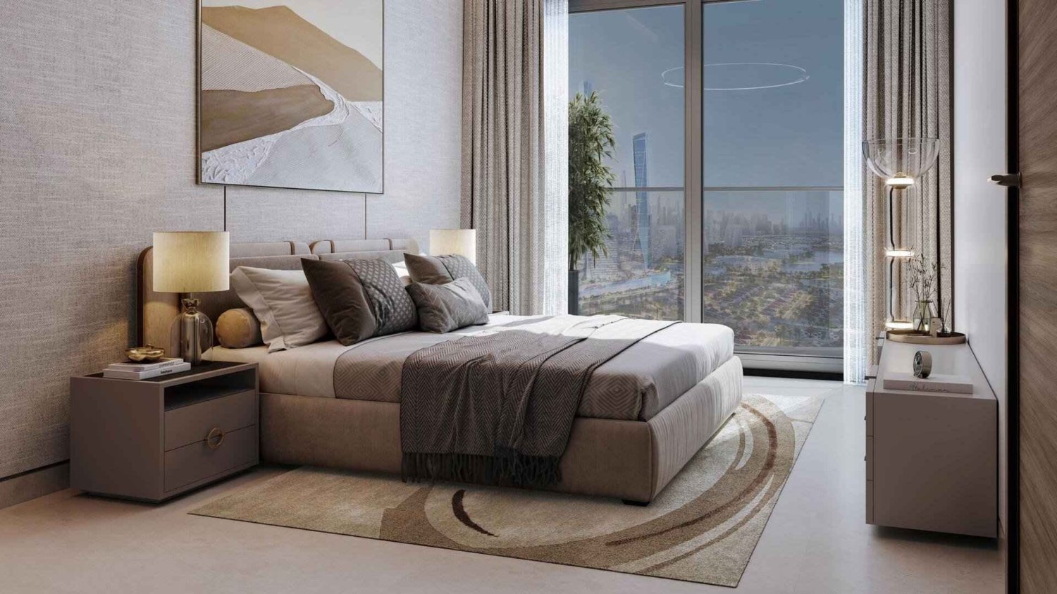 1 Schlafzimmer Wohnung in The Tranquil at Sobha Central, Dubai, UAE, Nr. 117536