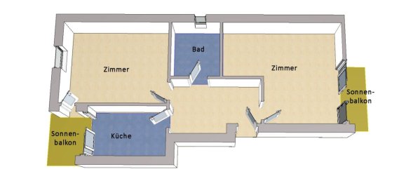 2-salle Appartement à Kopenick, Germany No. 113407 10