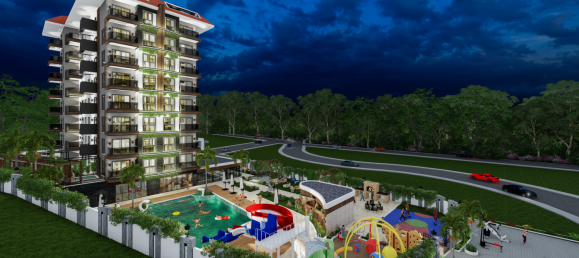 Penthouse 2+1 in Moonlight Park Residence, Alanya, Turkey No. 36926 11