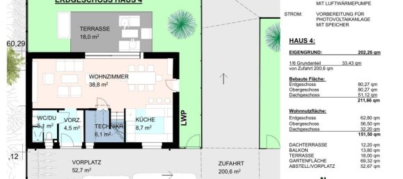 Casa de 5 habitaciónes en Deutsch-Wagram, Austria No. 213355 43