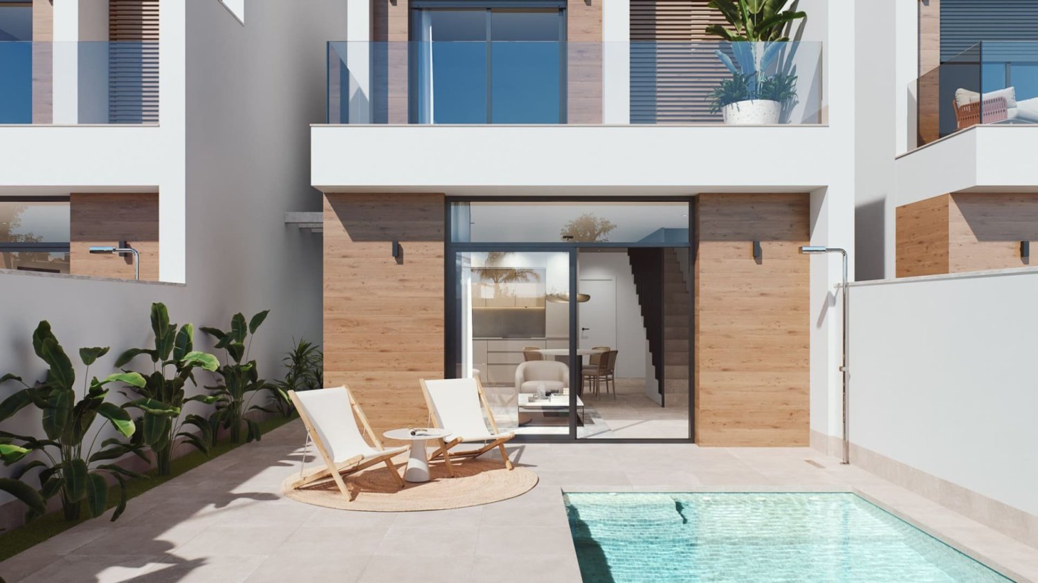 Villa T3 em Residencial Jacaranda, San Pedro del Pinatar, Spain N.º 15840