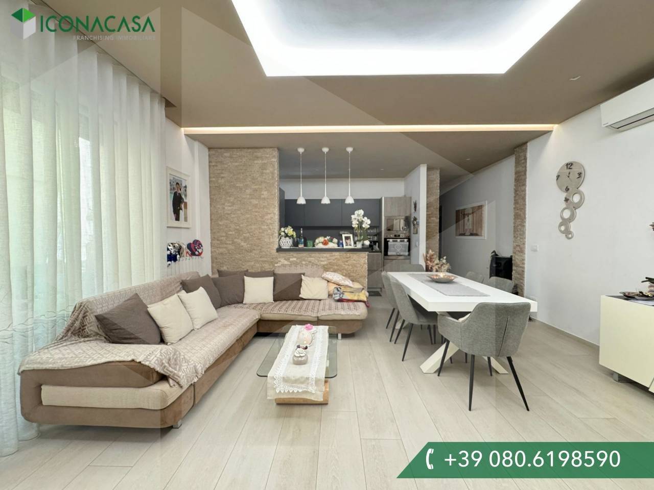 Квартира с 3 спальнями в Монополи, Италия № 23159