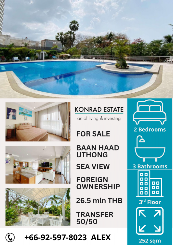 2 chambres Condo à Pattaya, Thailand No. 59973