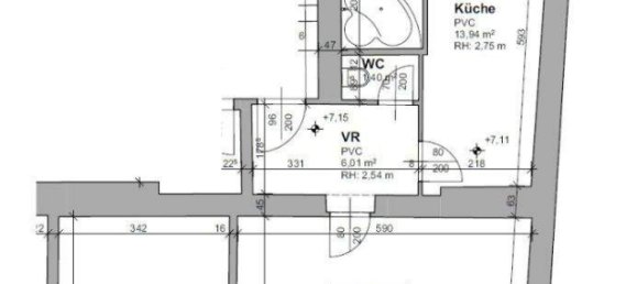 2غرفة شقة في Eggenberg, Austria رقم 16873 14