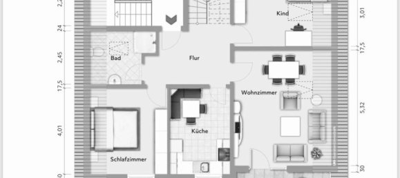 3 غرف نوم منزل ذو طابقين في Lippe, Germany رقم 228640 13