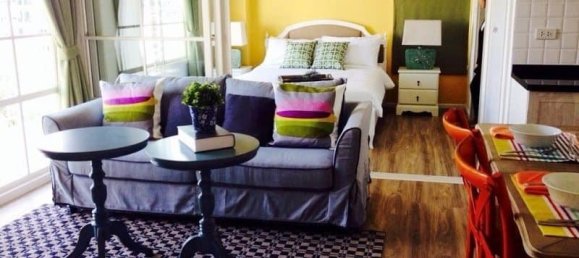 Apartamento com 2 quartos em condomínio em Hua Hin, Thailand N.º 6866 3