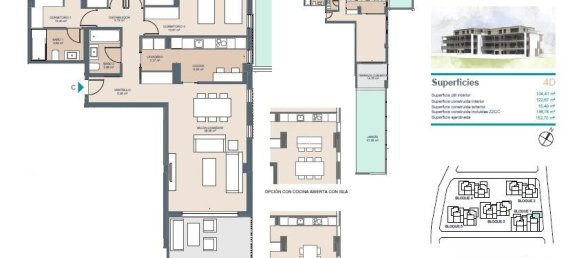 Apartamento T4 em Godella, Spain N.º 12390 7