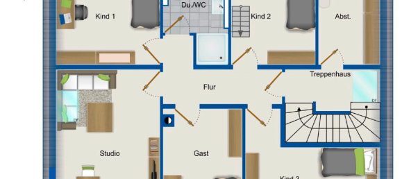 3 Schlafzimmer Stadthaus in Würzburg, Germany, Nr. 189777 34