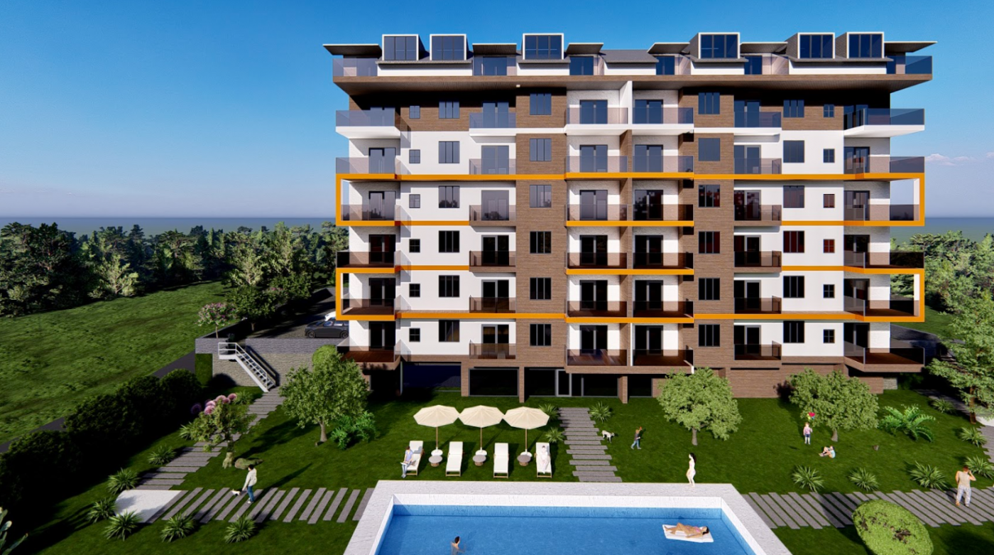 Apartment 1+1 in Gazipasa, Turkey No. 31321