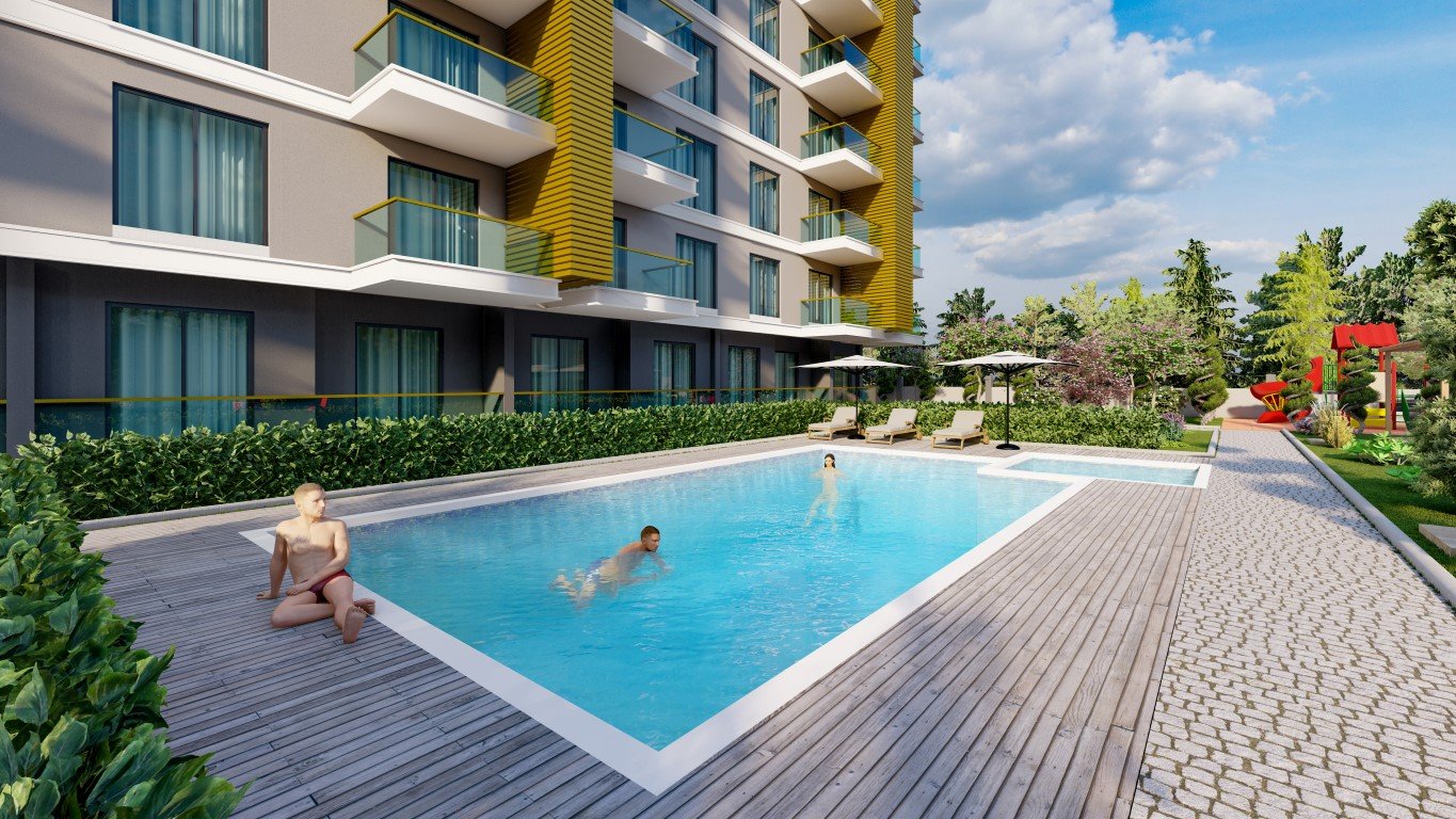 Wohnung 1+1 in Gazipasa, Turkey, Nr. 16877