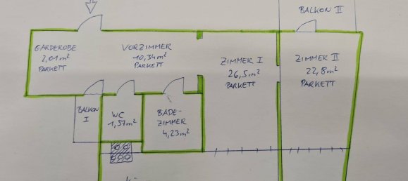 2 rooms Apartment in Wieden, Austria No. 146992 16